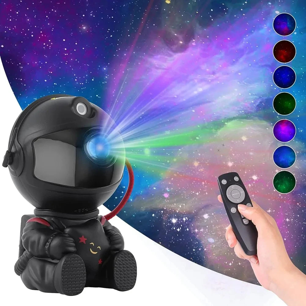LED Astronaut Galaxy Projector