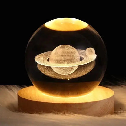 3D Astronaut Crystal Ball