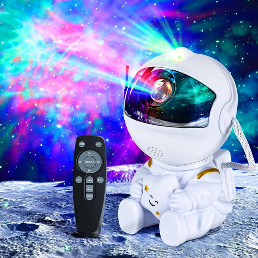 LED Astronaut Galaxy Projector