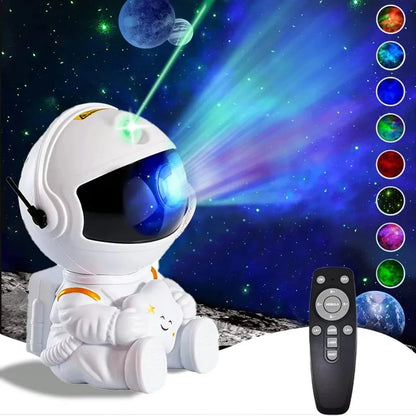 LED Astronaut Galaxy Projector
