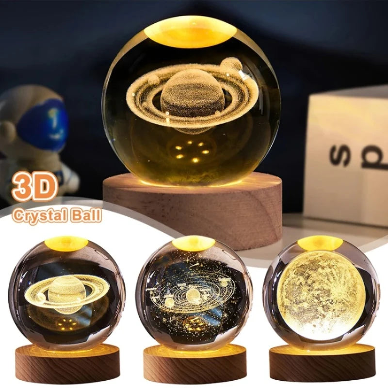 3D Astronaut Crystal Ball