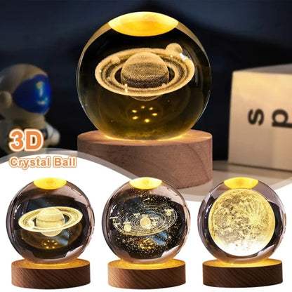 3D Astronaut Crystal Ball