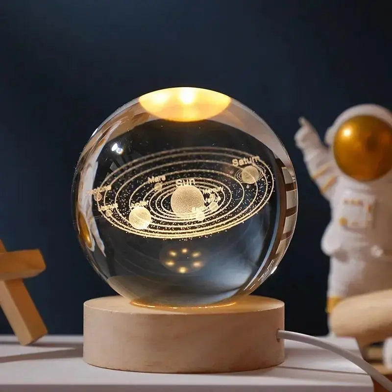 3D Astronaut Crystal Ball