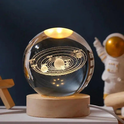 3D Astronaut Crystal Ball